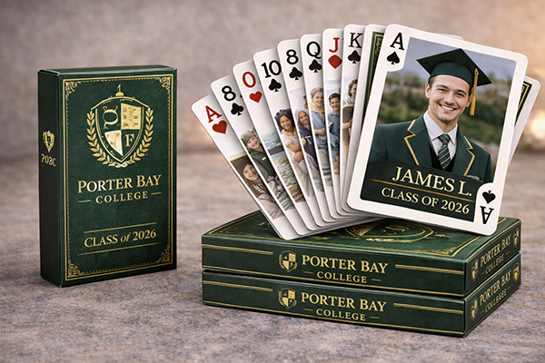 Graduation-themed cards